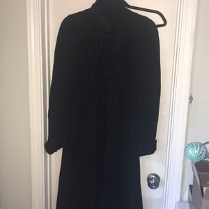 No brand long trench coat